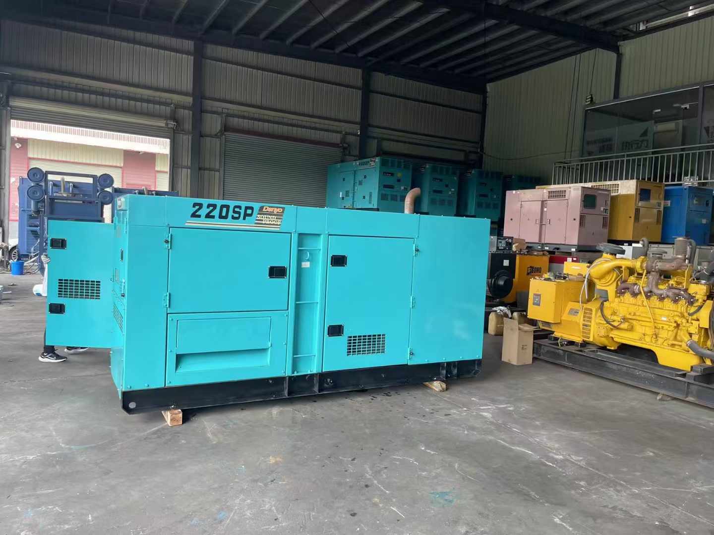 叉河镇600kW柴油发电机组带载能力？